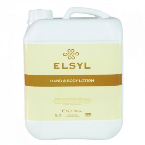 Elsyl hotel room hand body lotion 5 litre refill