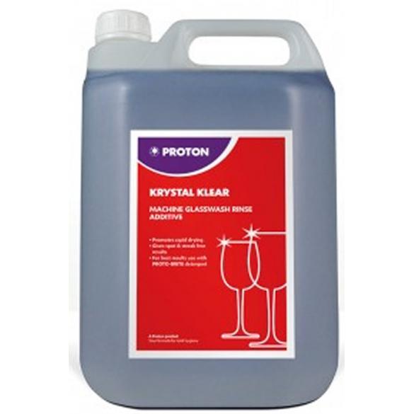 Proton krystal klear glasswash rinse aid 5l