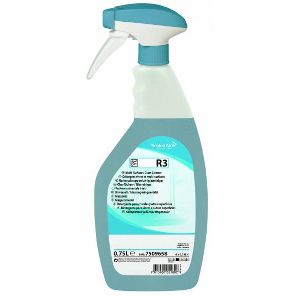 Room care r3 glass and multi surface cleaner 750ml