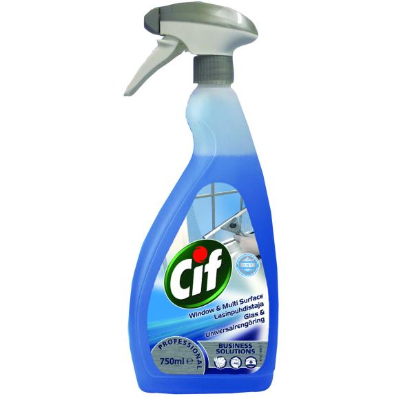 Cif glass and multisurface cleaner 750ml