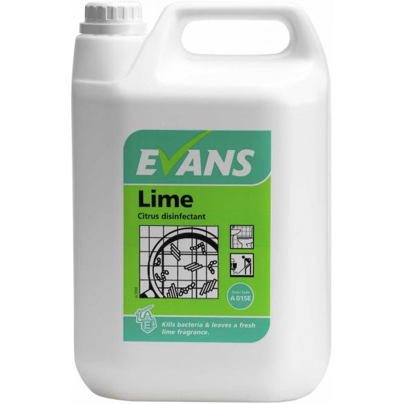 Evans general purpose disinfectant lime 5l