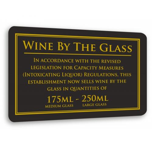 Wine by the glass 175ml 250ml 4 3x7