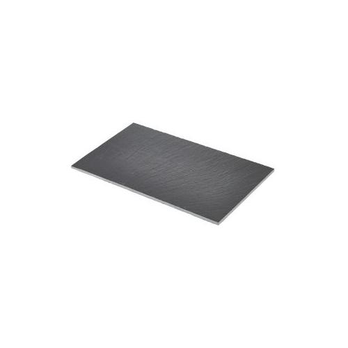 Genware rectangular slate platter 26 5x16cm