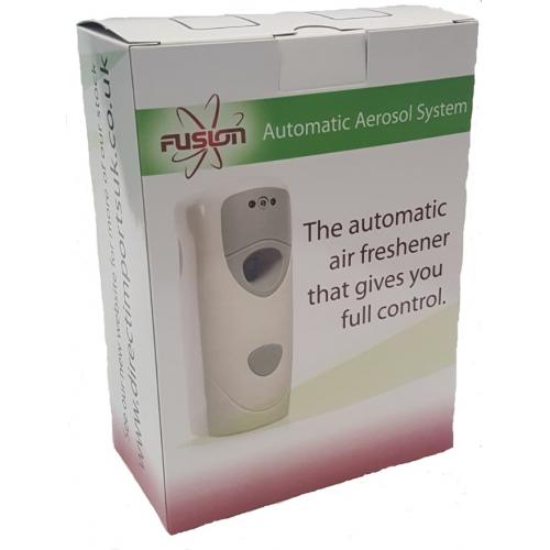 Automatic system for use with fusion air freshener refills