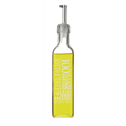Italian glass oil vinegar bottle 270ml