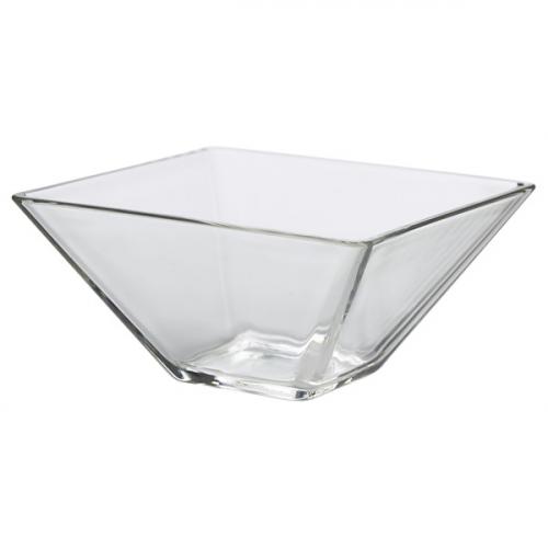 Glass bowl square 8cm 3 2 11cl 3 9oz
