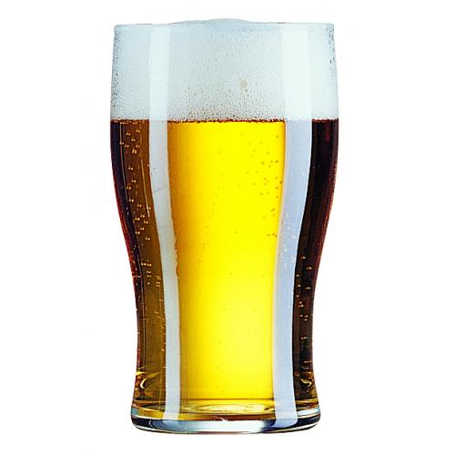 Tulip beer glass 1 2 pint 28cl ce