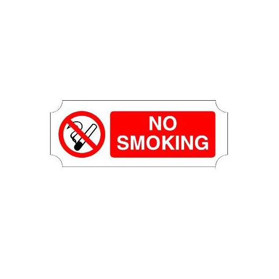 No smoking signs 8x3