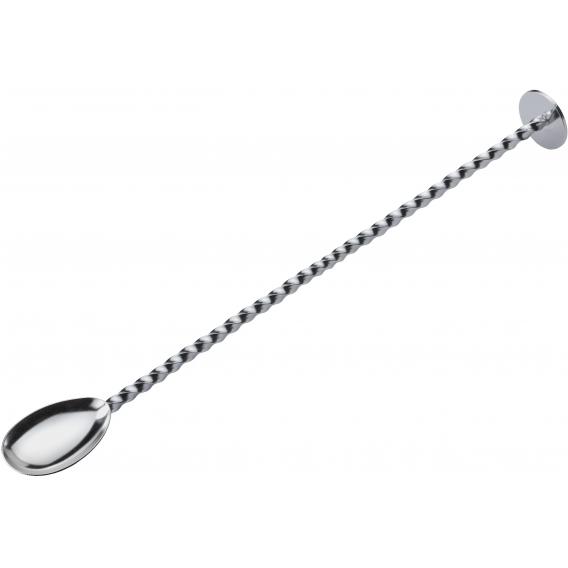 Professional cocktail mixing spoon ingredient crusher 28cm 11