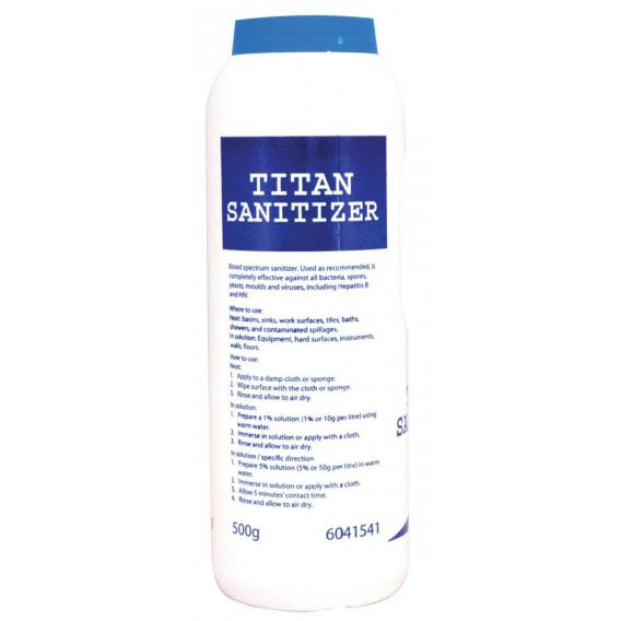 Titan sanitiser and detergent powder 500g