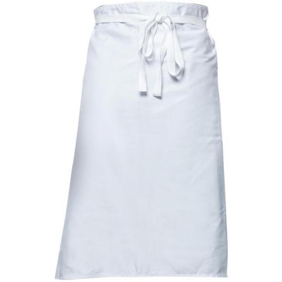 White waist apron