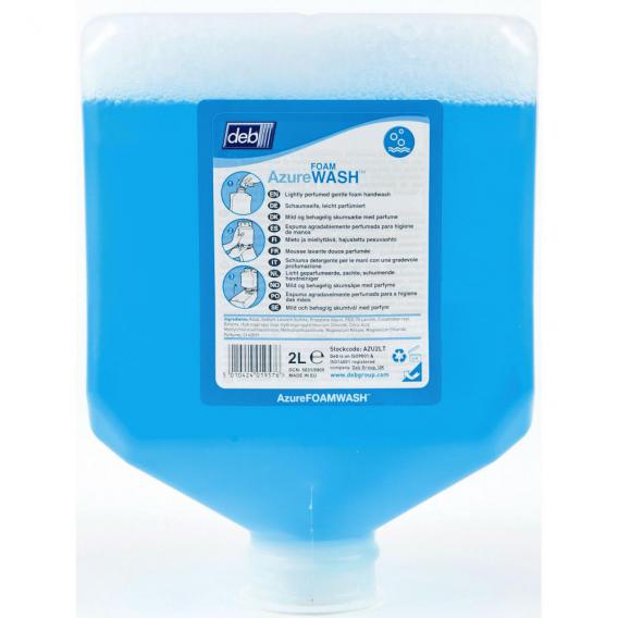 Deb stoko refresh azure foam gentle foam hand wash cartridge 2l