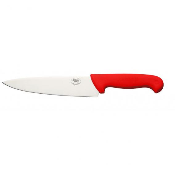 Cooks knife 8 5 red handle