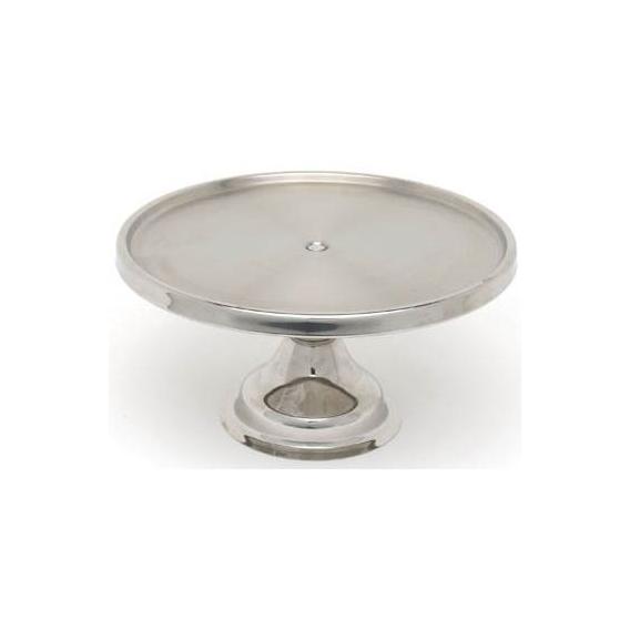 Genware stainless steel cake stand