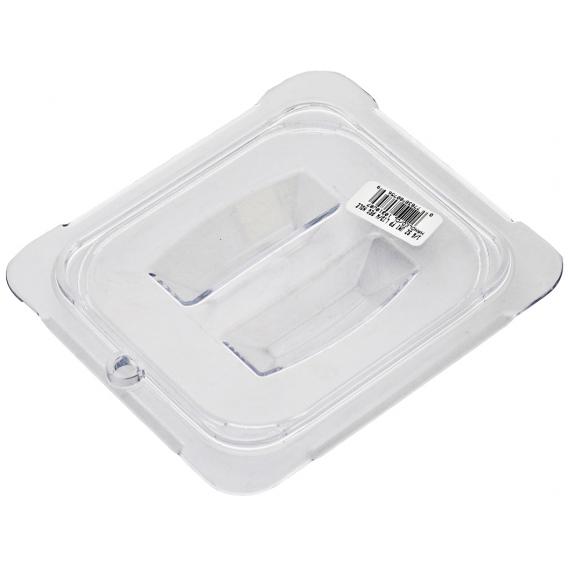 Carlisle polycarbonate universal gastronorm 1 6 gn handled lid clear