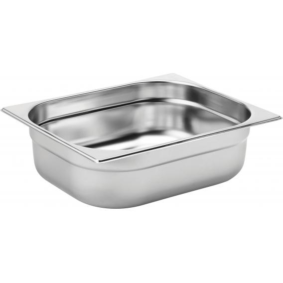 Stainless steel gastronorm 1 2 40mm deep