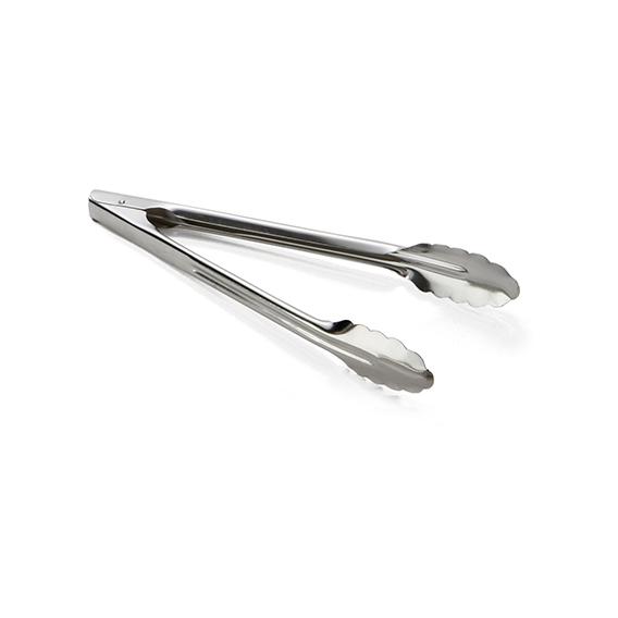 Stainless steel utility tongs 30cm