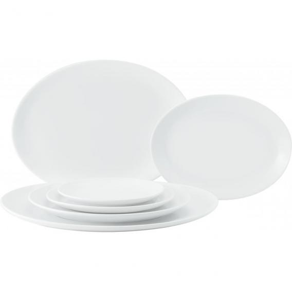 Titan porcelain oval plate 21cm 8 25