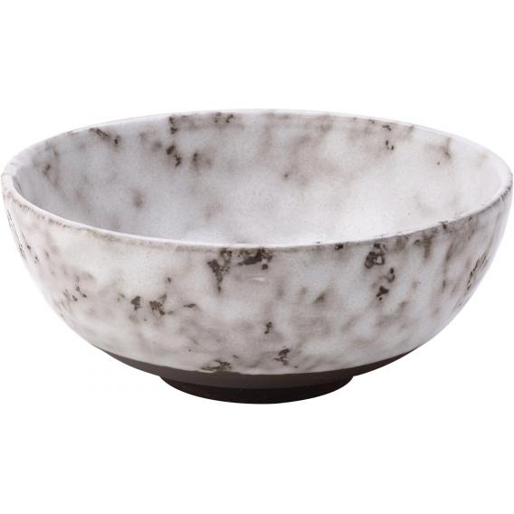 Fuji terracotta dappled bowl 15cm 6 56cl 19 75oz