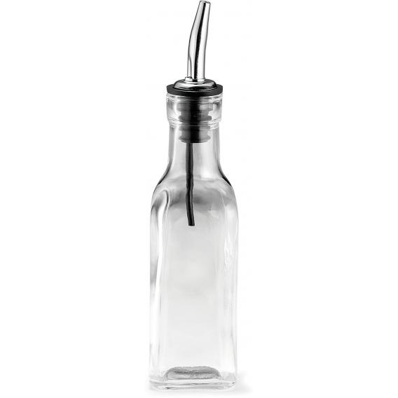 Oil vinegar bottle with stainless steel pourer 17 7cl 6oz