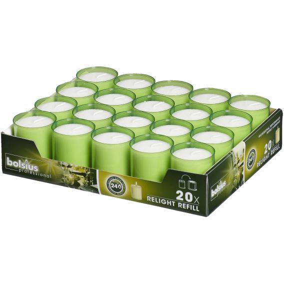 Bolsius relight candle lime