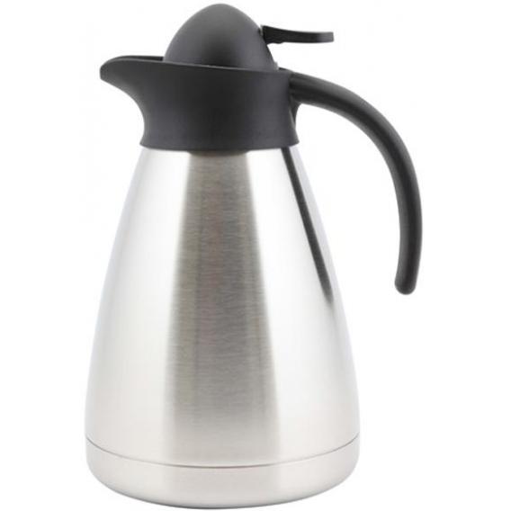 Genware stainless steel vacuum jug 1 litre