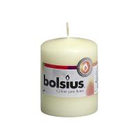 Bolsius pillar candle ivory 60mm diameter 80mm tall