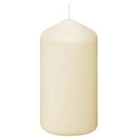 Bolsius professional pillar candle ivory 68mm diameter 128mm tall
