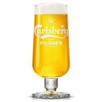 Carlsberg danish pilsner beer chalice 20oz 57cl ce