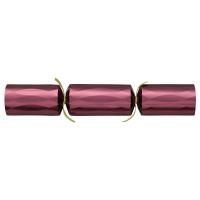 Crackers jewel embossed burgundy recyclable 30 5cm 12