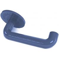 Door handle stericore antimicrobial p lever blue