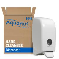 Liquid soap cartridge dispenser aquarius white 1l
