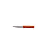 Plain edge veg knife 4 red handle