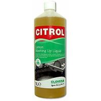 Washing up liquid lemon clover citrol 1l