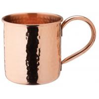 Copper hammered mug 18oz 51cl