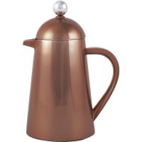 Double walled thermique cafetiere copper 3 cup
