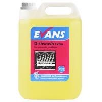 Evans dishwash extra dishwasher machine liquid 5l
