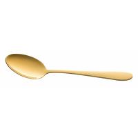 Bullion dessert spoon gold 18 3cm 7 2