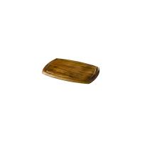 Genware acacia wood serving board 36x25 5x2cm