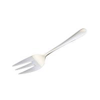 Large stainless steel serving fork