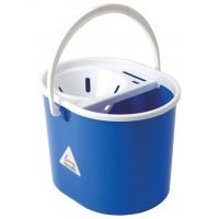 Lucy oval 7 litre mop bucket blue