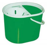 Lucy oval 7 litre mop bucket green