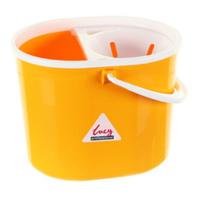 Lucy oval 7 litre mop bucket yellow