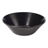 Luna serving bowl black 24 d x 8cm h