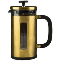 Pisa brushed gold 8 cup cafetiere