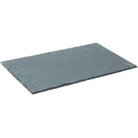 Rectangular slate platter 14 x 9 35 x 23cm