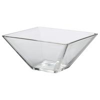 Glass bowl square 14cm 5 5 54cl 19oz