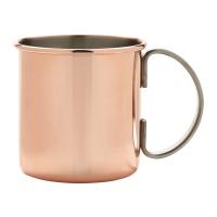 Straight copper mug 48cl 16 9oz