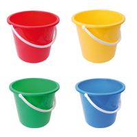 Plastic bucket blue 8l 2 1 gal