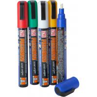 Liquid chalk markers by zig posterman assorted colours 6mm nib
